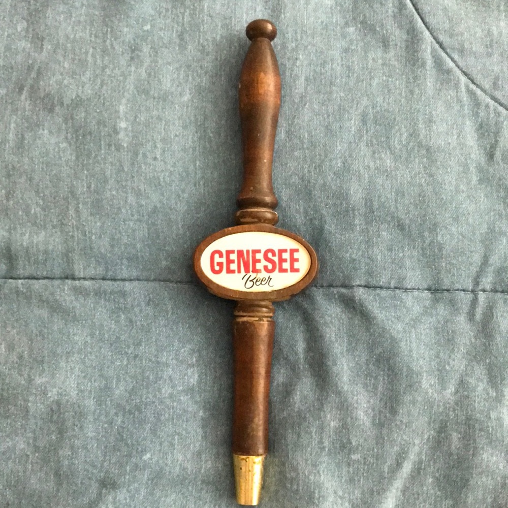 Wooden Genesee Beer Tap
